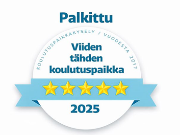 Viiden tähden koulutuspaikka 2025
