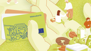 aineellisen avun maksukortti