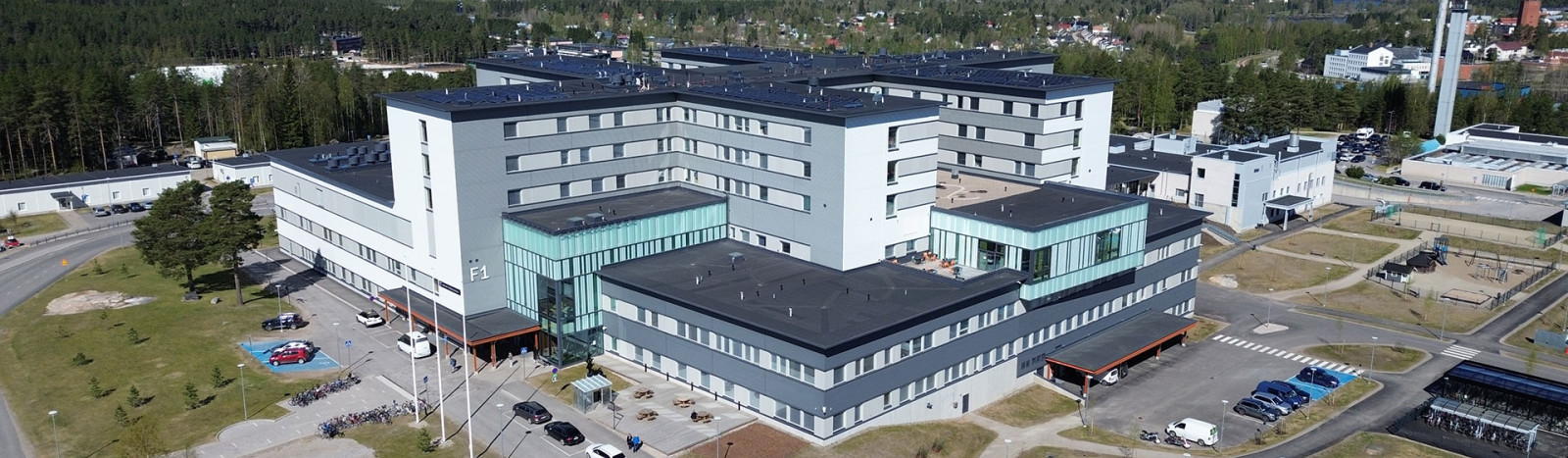 Kainuun keskussairaalassa harjoitus
