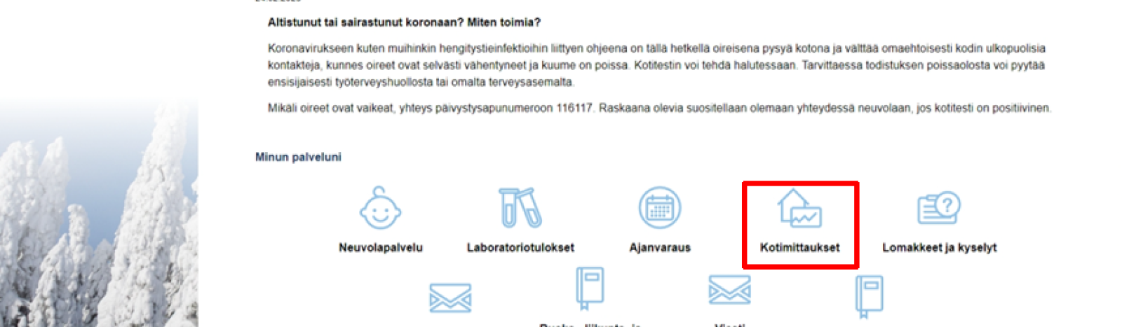 Omasote kotimittaukset