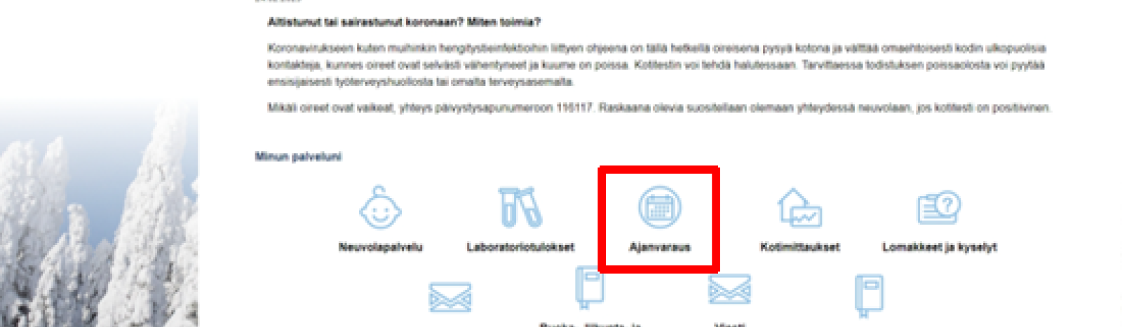 Omasote ajanvaraus