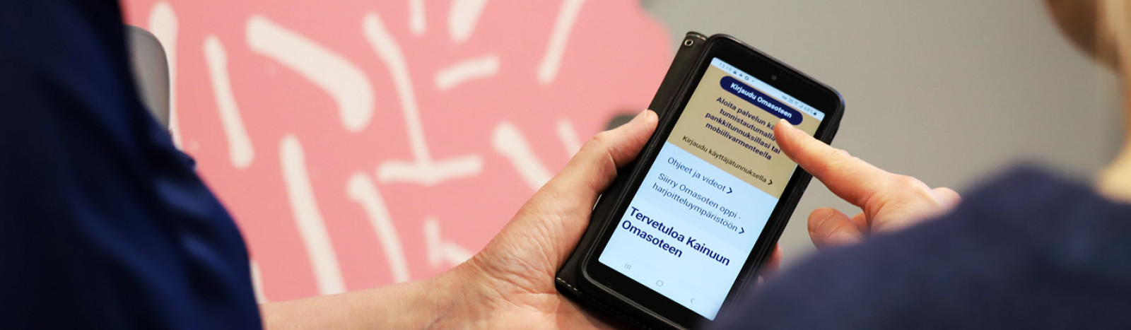 Omasote Kainuun hyvinvointialueen asiointikanava